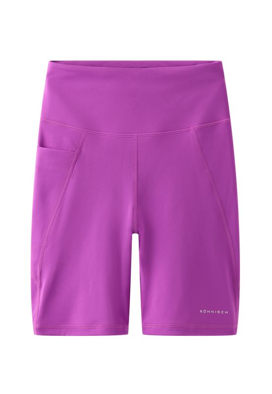 Rôhnisch - Flattering High Waist Bike Tights - Purple Cactus Flower