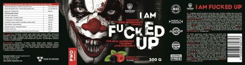 Swedish Supplements - Fucked Up Joker Edition 300g