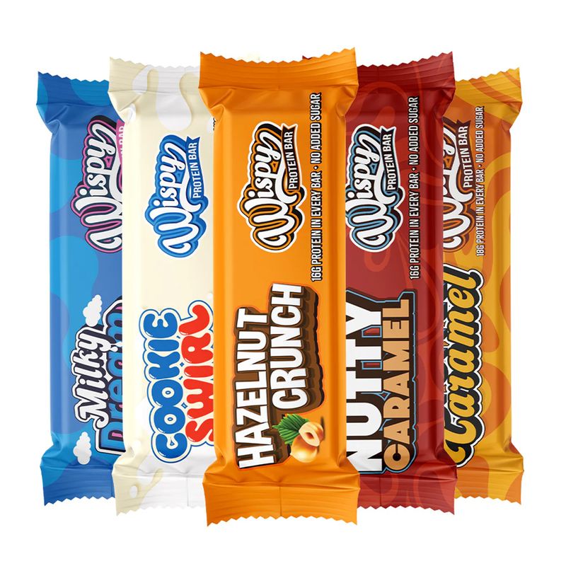 Wispy Proteinbar - Nutty Caramel 55g