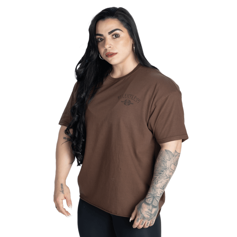 Better Bodies Relentless Oversized Tee - Washed Timber