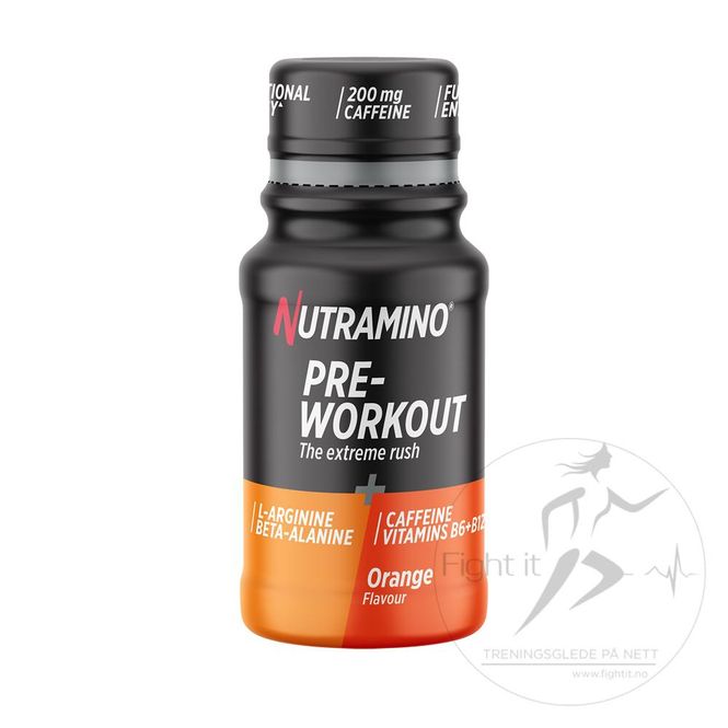 Hovedbilde Nutramino PWO SHOT - Orange 60ml