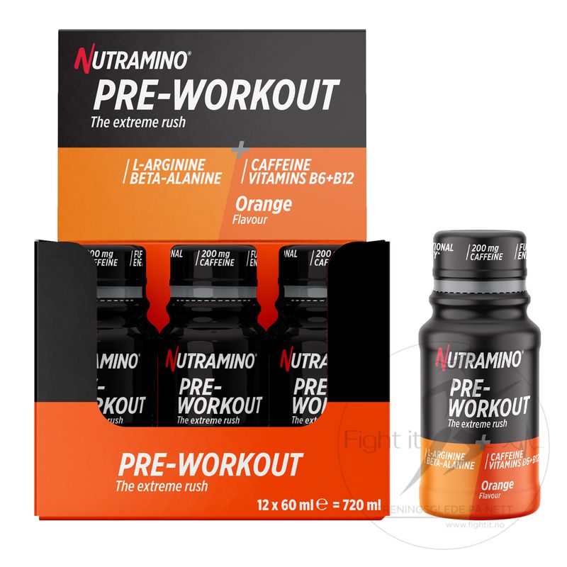 Nutramino PWO SHOT - Orange 60ml