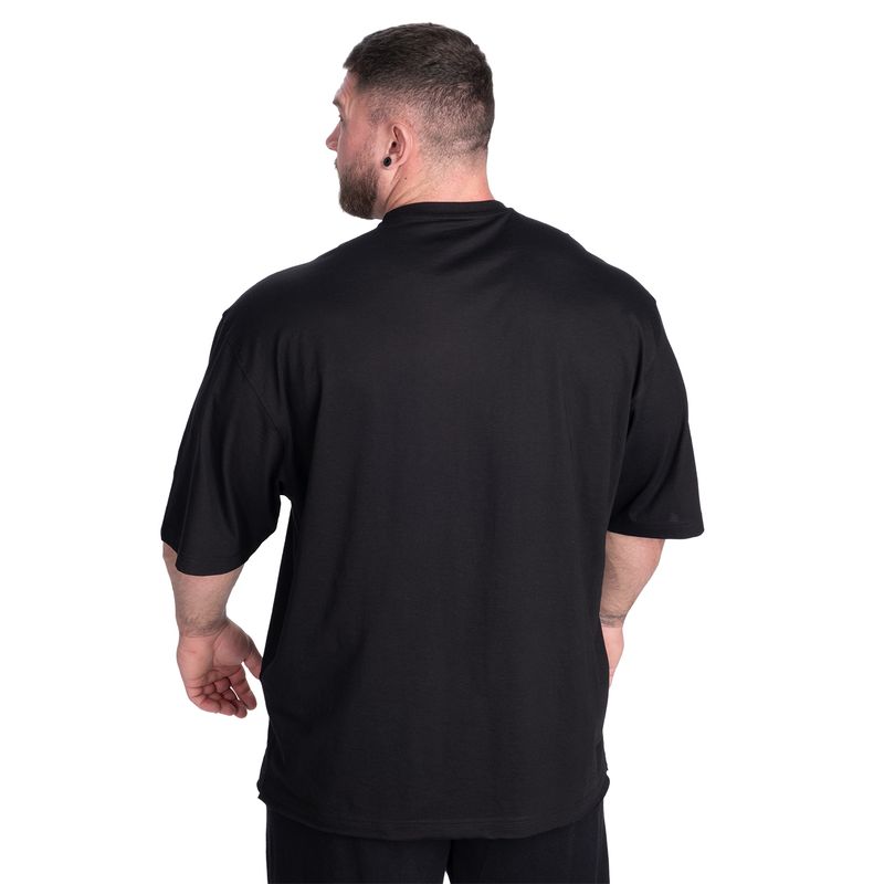 Better Bodies Team Pump Cover Iron Tee - Black/Grey