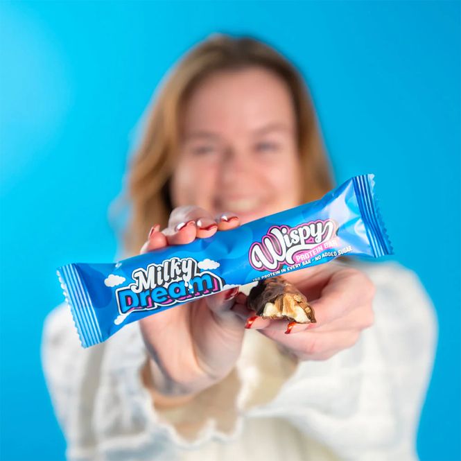 Hovedbilde Wispy Proteinbar - Milky Dream 55g