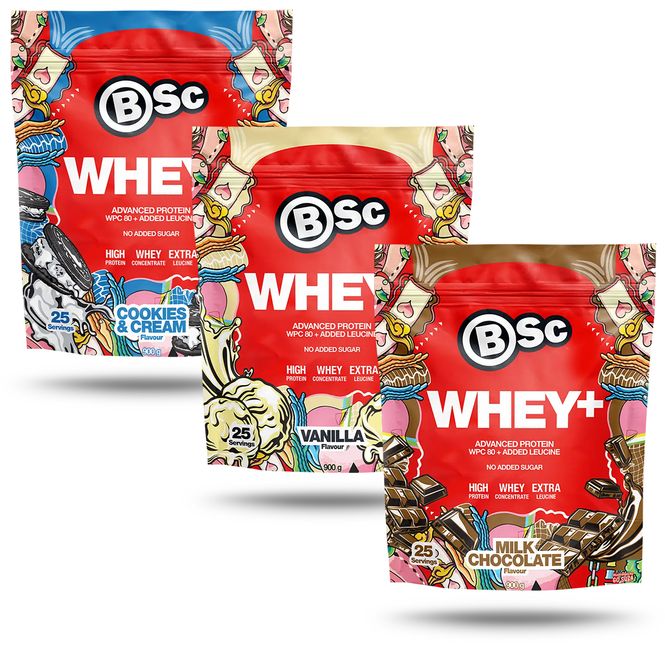 Hovedbilde BSC - Whey+ 900g