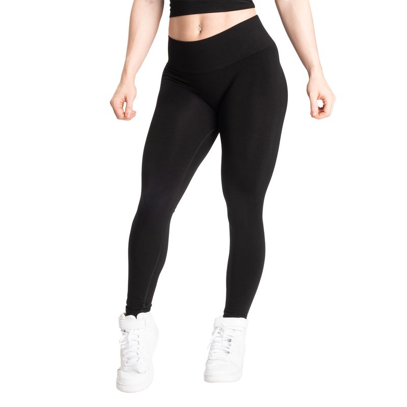 Better Bodies Rockaway Mid Waist - Black Melange