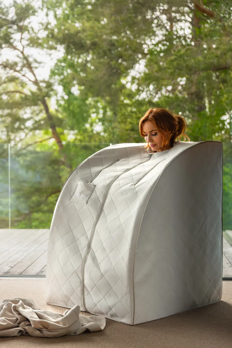 Radiant Health - Infrarød SaunaPod BASIC Bamboo Sand