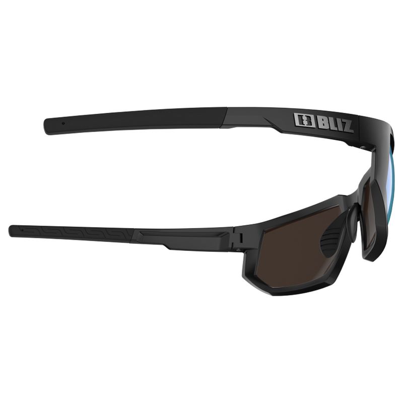 Bliz Arrow - Matt Black Brown w Blue Multi Lens