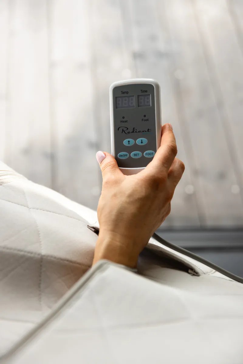 Radiant Health - Infrarød SaunaPod BASIC Bamboo Sand