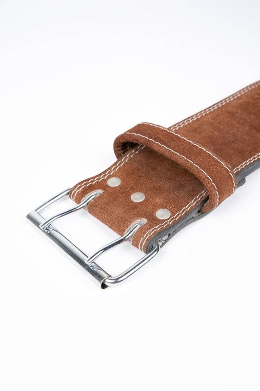 Gorilla Wear - Leather Lifting Belt Brown 10cm