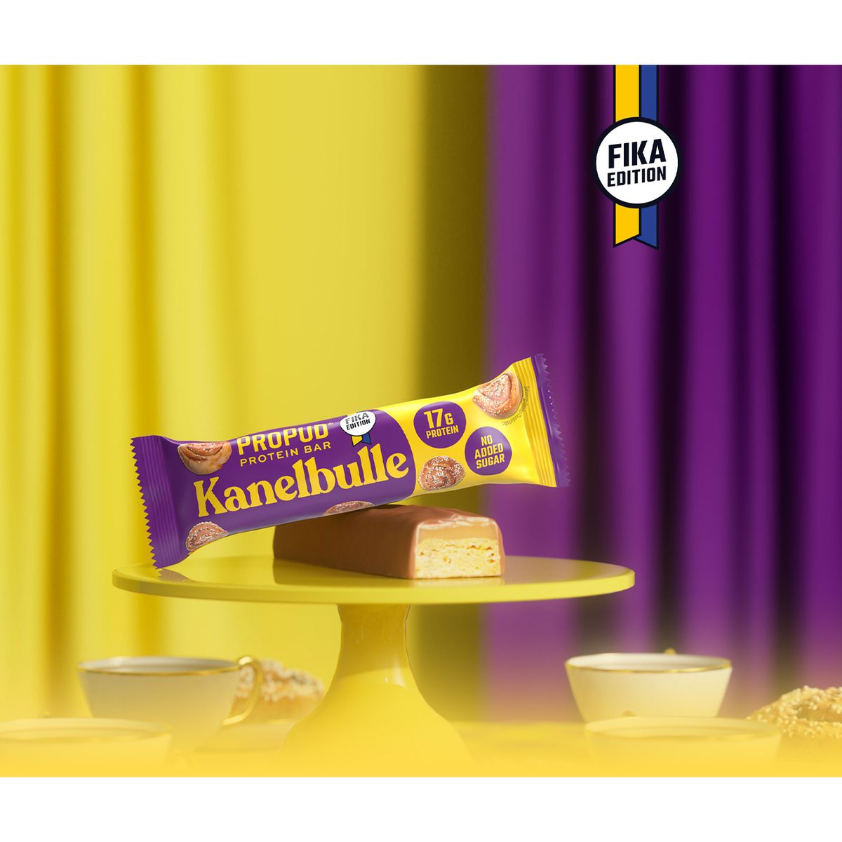 Njie - ProPud Proteinbar - Kanelbulle 55g