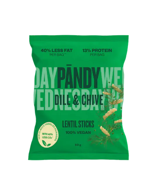 Hovedbilde Pandy Lentil Sticks - Dill & Chive 50g