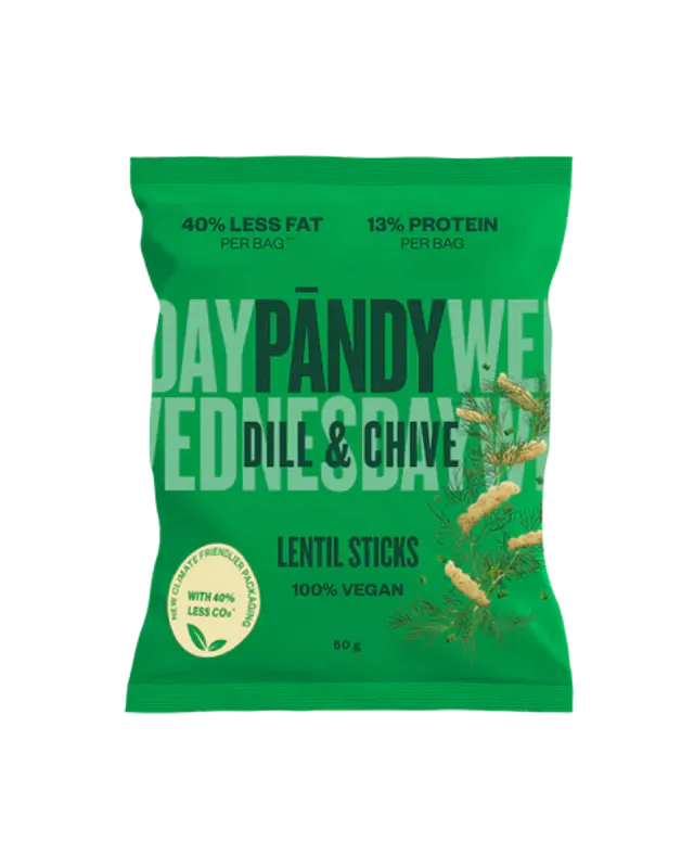 Pandy Lentil Sticks - Dill & Chive 50g