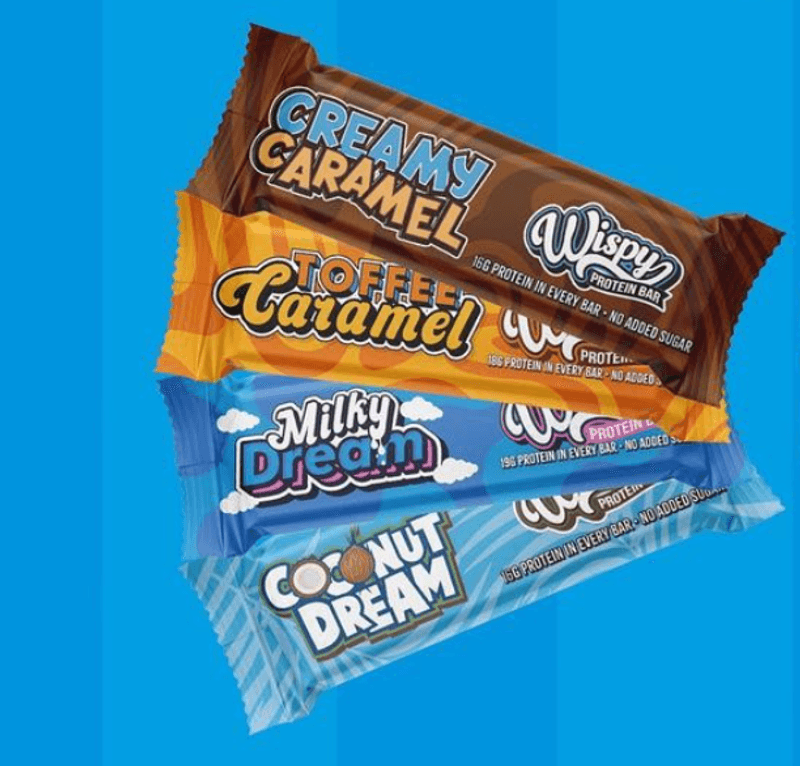 Wispy Proteinbar - Nutty Caramel 55g