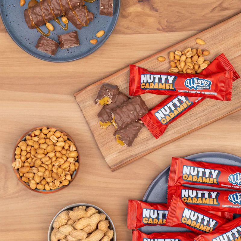 Wispy Proteinbar - Nutty Caramel 55g