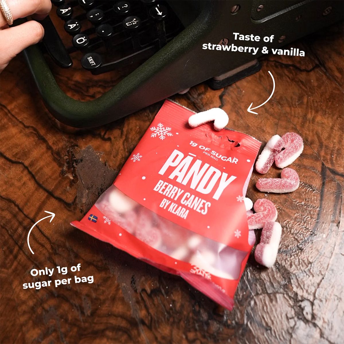 Pandy Candy - Berry Canes 50g