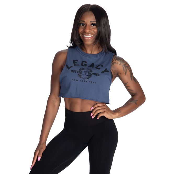 Hovedbilde Better Bodies Legacy Cut Tank - Washed Sky Blue
