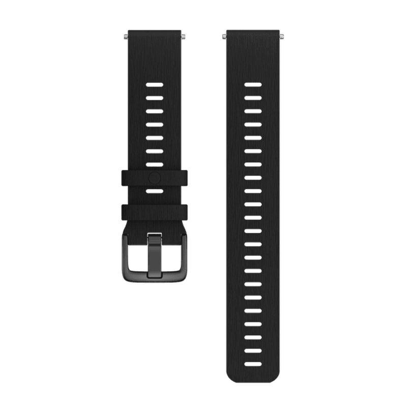 Polar Wristband Silicone 20mm Night Black S/L