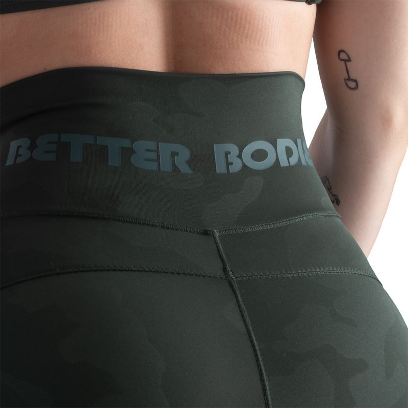 Better Bodies High Waist Leggings - Deep Forest Camo