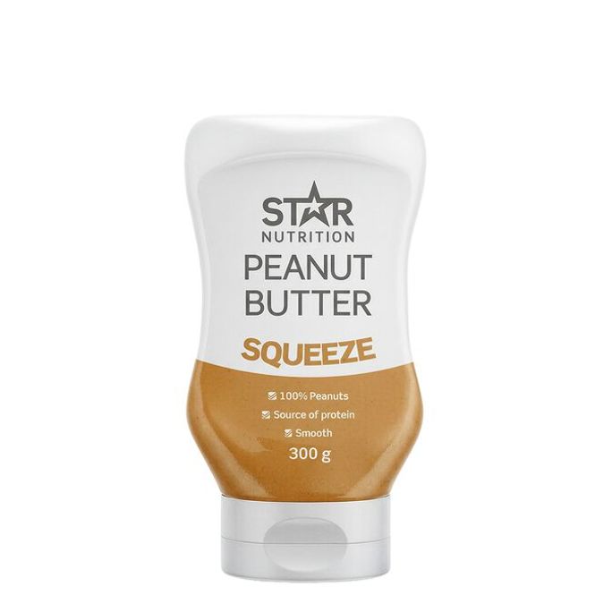 Hovedbilde Star Nutrition - Peanut Butter Squeeze 300g