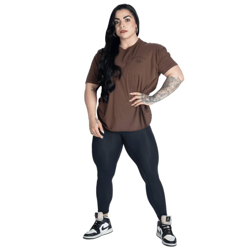 Better Bodies Relentless Oversized Tee - Washed Timber