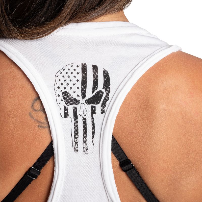 Better Bodies Skull Empire Tank - White