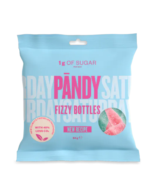 Hovedbilde Pandy Candy - Fizzy Bottles 50g