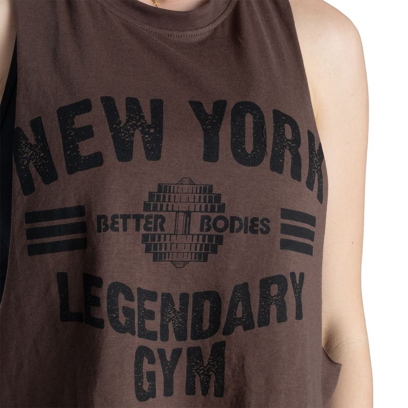 Better Bodies NY Cut Out Tank - Timber