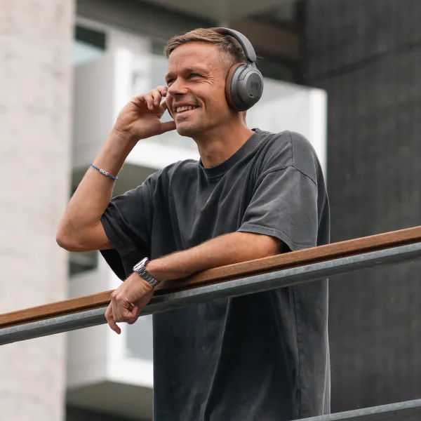 Hovedbilde Miiego - MOOVE 55 Silence - Hybrid ANC Titanium/Brown