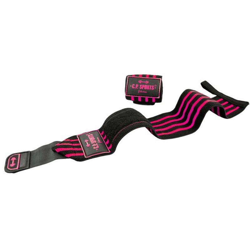 C.P Sports - Strongman Wrist Wrap 50cm Pink