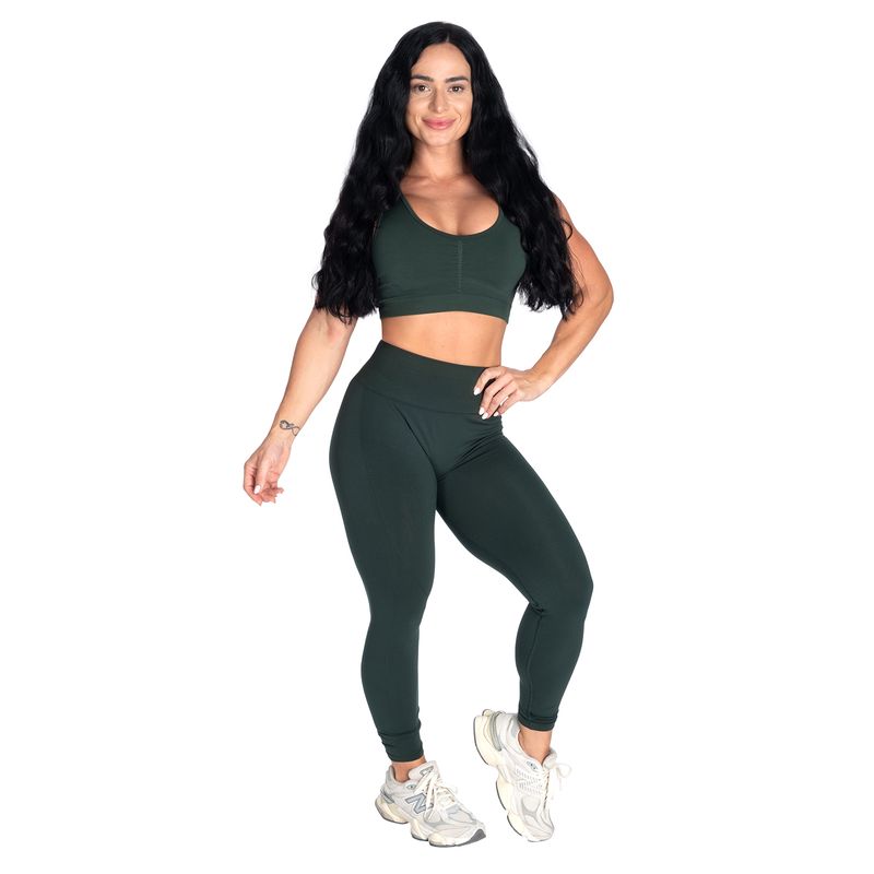 Better Bodies Scrunch Leggings - Emerald Green