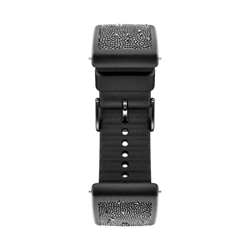 Polar Crystal Wristband - Obsidian 20mm