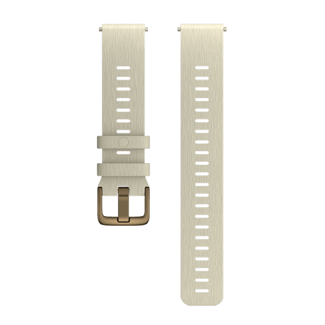 Hovedbilde Polar Wristband Silicone 20mm Cloud White S/L