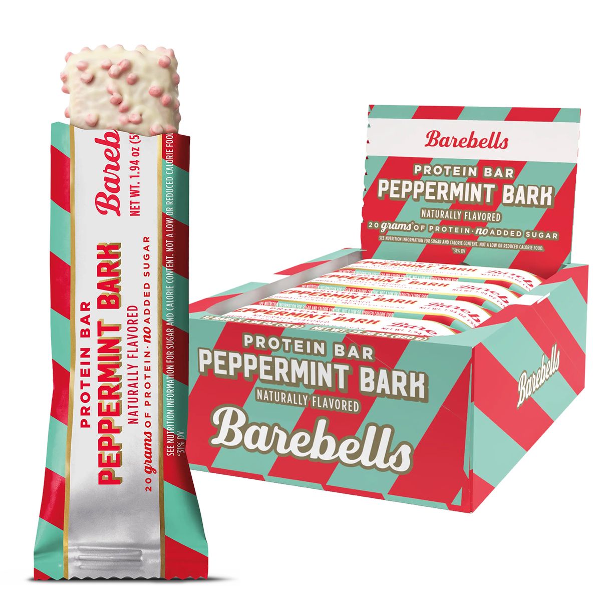 Barebells Proteinbar - Peppermint Bark 55g