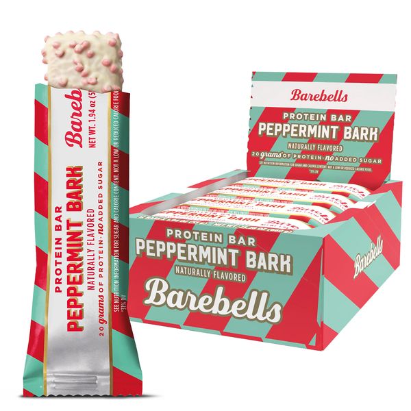 Hovedbilde Barebells Proteinbar - Peppermint Bark 55g