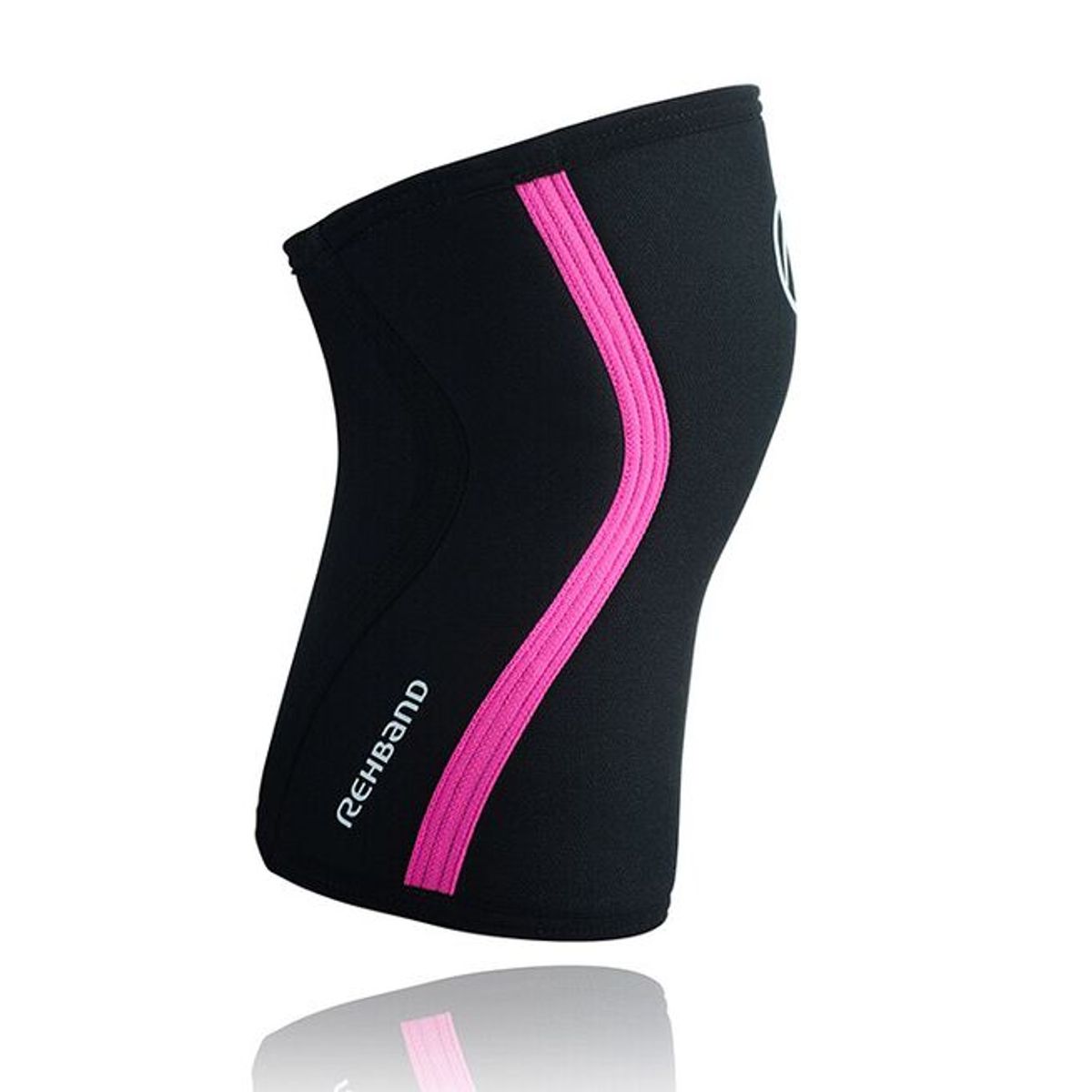 Rehband - Knee Sleeve 5mm - Black/Pink