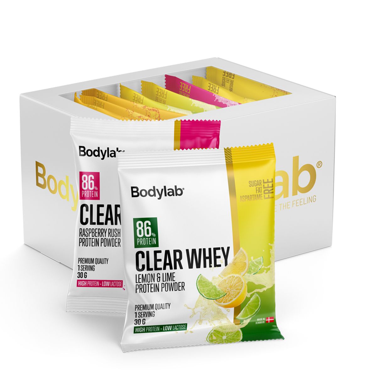 Bodylab - Clear Whey Prøvepose 30g