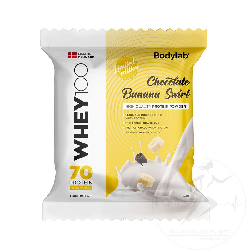 Bodylab - Whey 100 (30g Prøvepose)