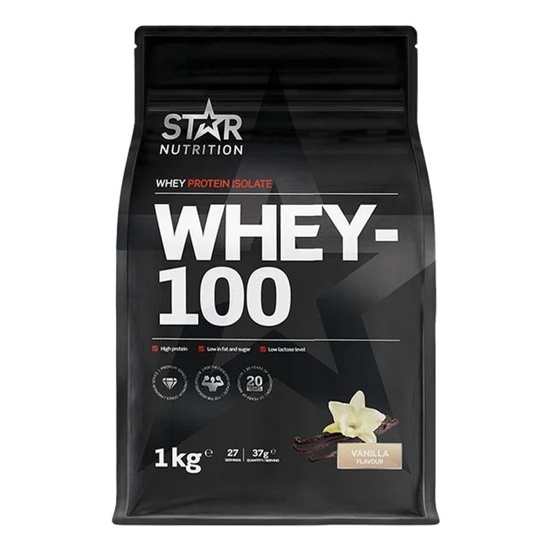 Star Nutrition Whey 100 Myseprotein 1kg