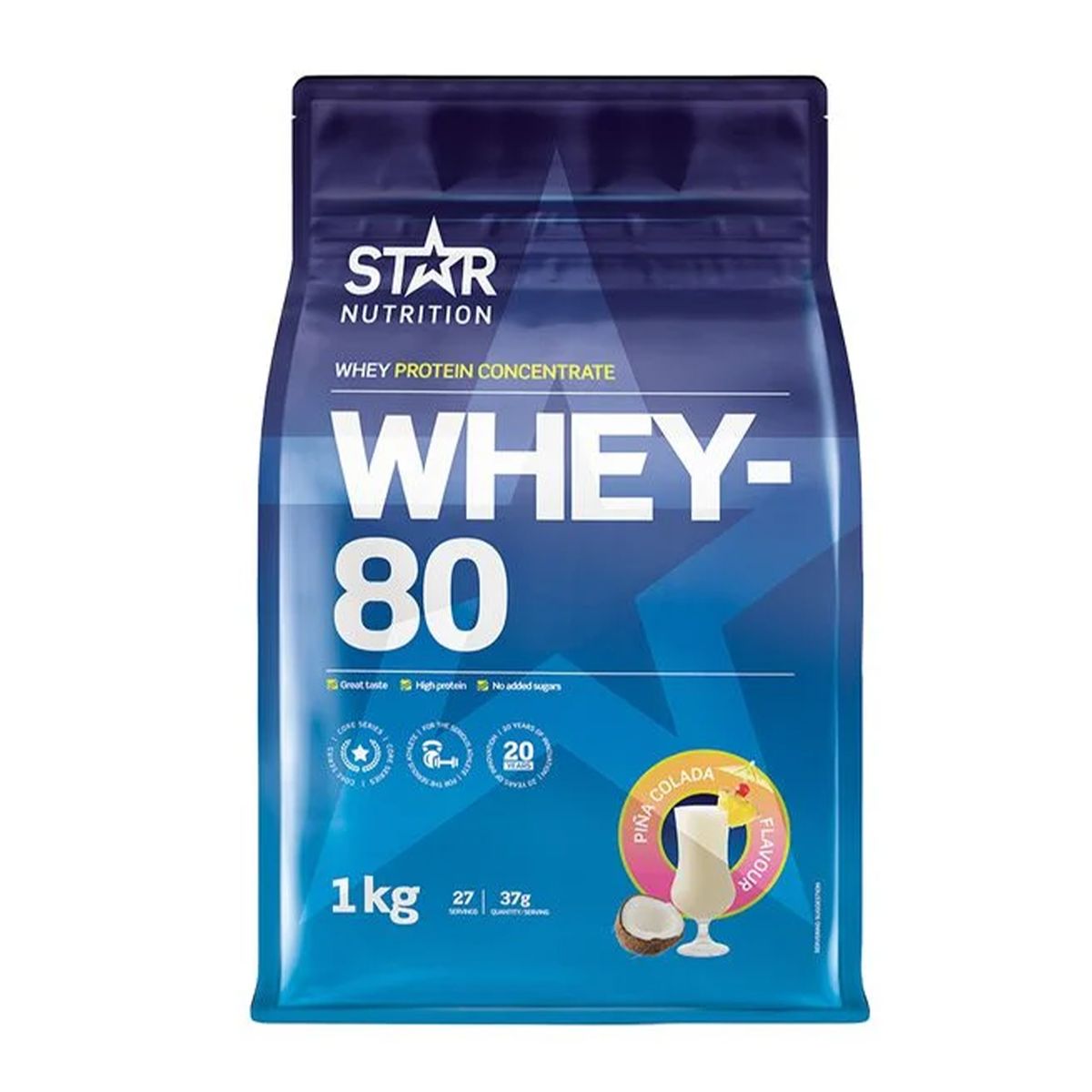 Star Nutrition Whey-80 1kg