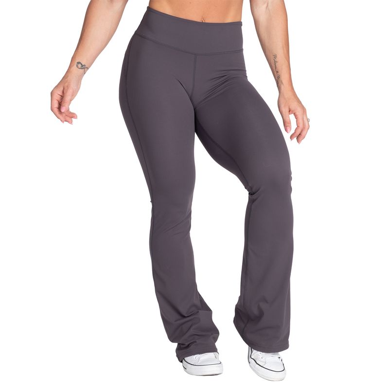 Better Bodies Flare Pants - Iron