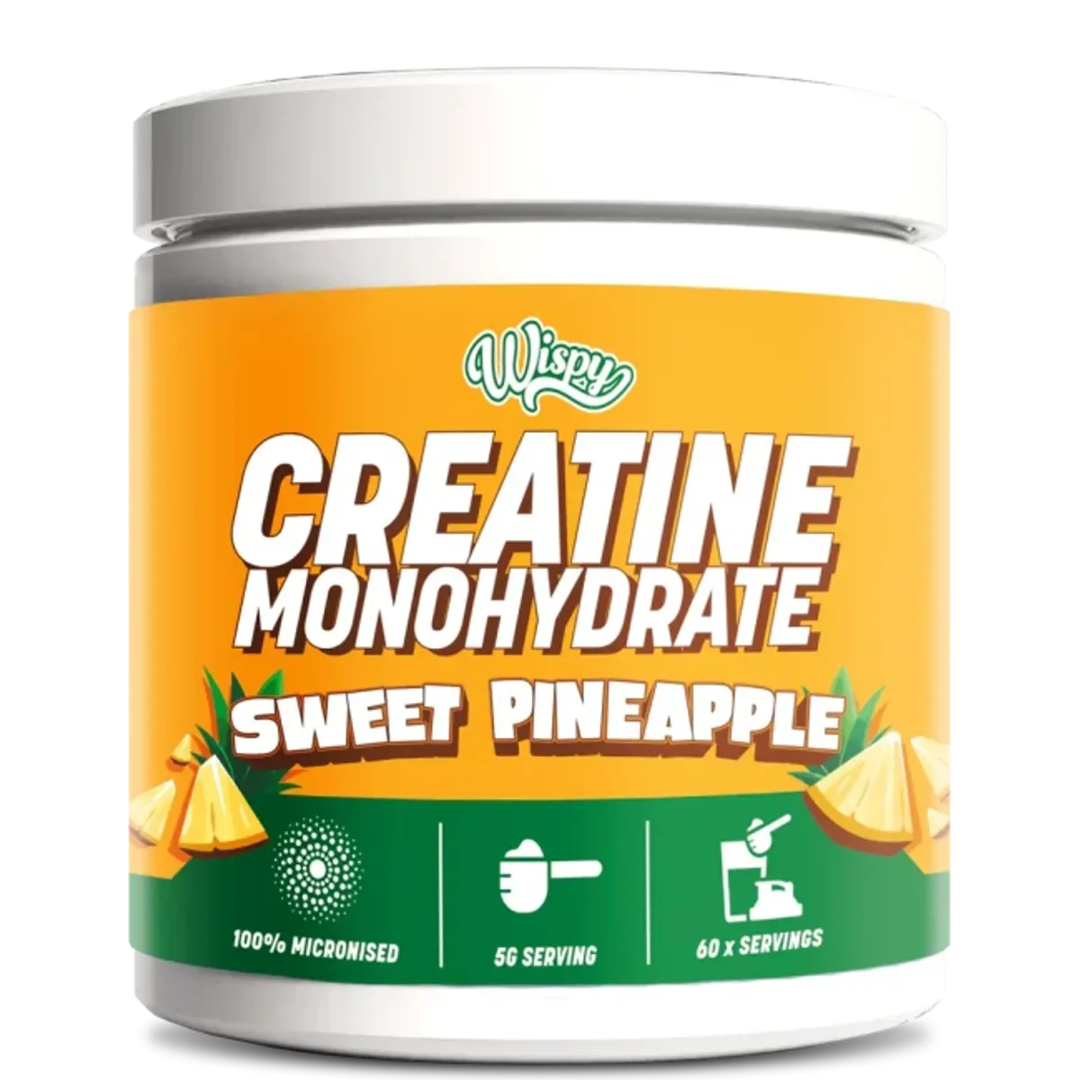 Wispy - Creatine Monohydrat - Sweet Pineapple 350g