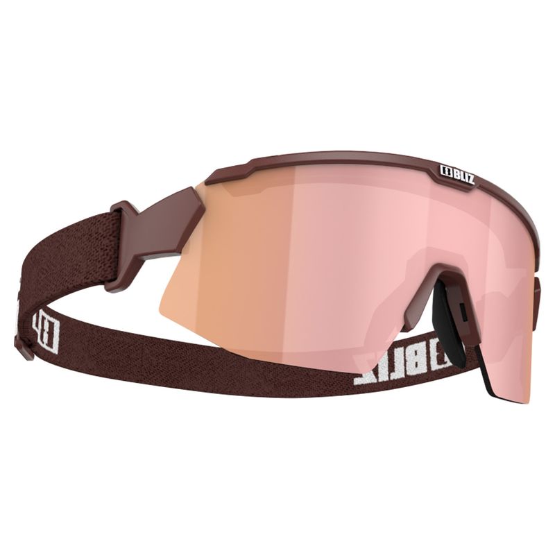 Bliz Active Breeze Small - Matt Burgundy With Brown Rose Multi 