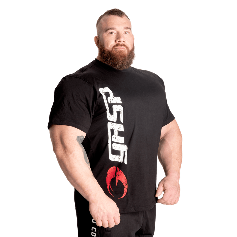GASP Original Tee - Black/Red