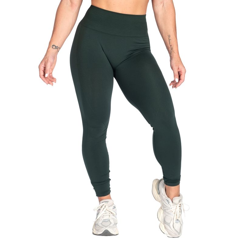Better Bodies Scrunch Leggings - Emerald Green